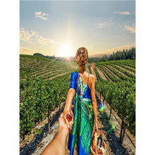 Load image into Gallery viewer, Paint by Numbers - Walking Through the Vineyard
