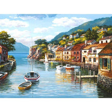 Load image into Gallery viewer, Paint by Numbers - Waterfront Homes
