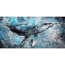 Load image into Gallery viewer, Paint by Numbers - Whale in the Sea
