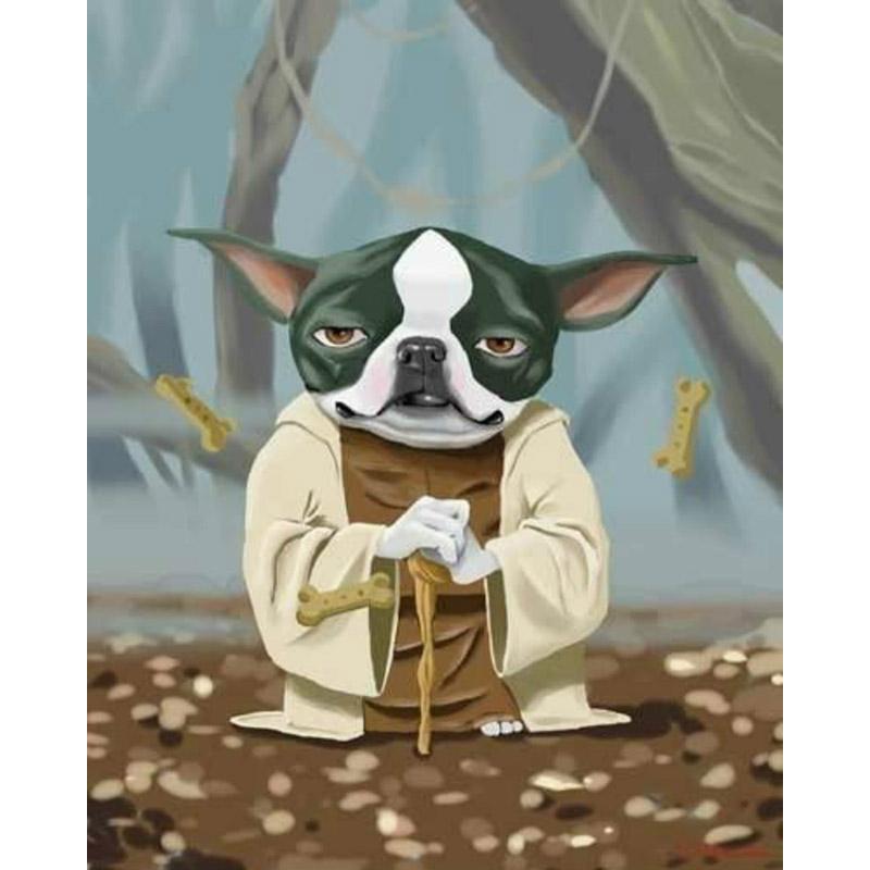 Paint by Numbers - Yoda Dog