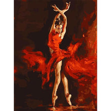 Load image into Gallery viewer, Paint by Numbers - Young Red Dancer
