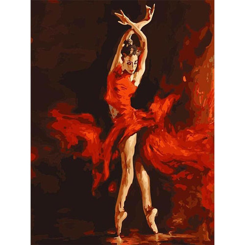 Paint by Numbers - Young Red Dancer